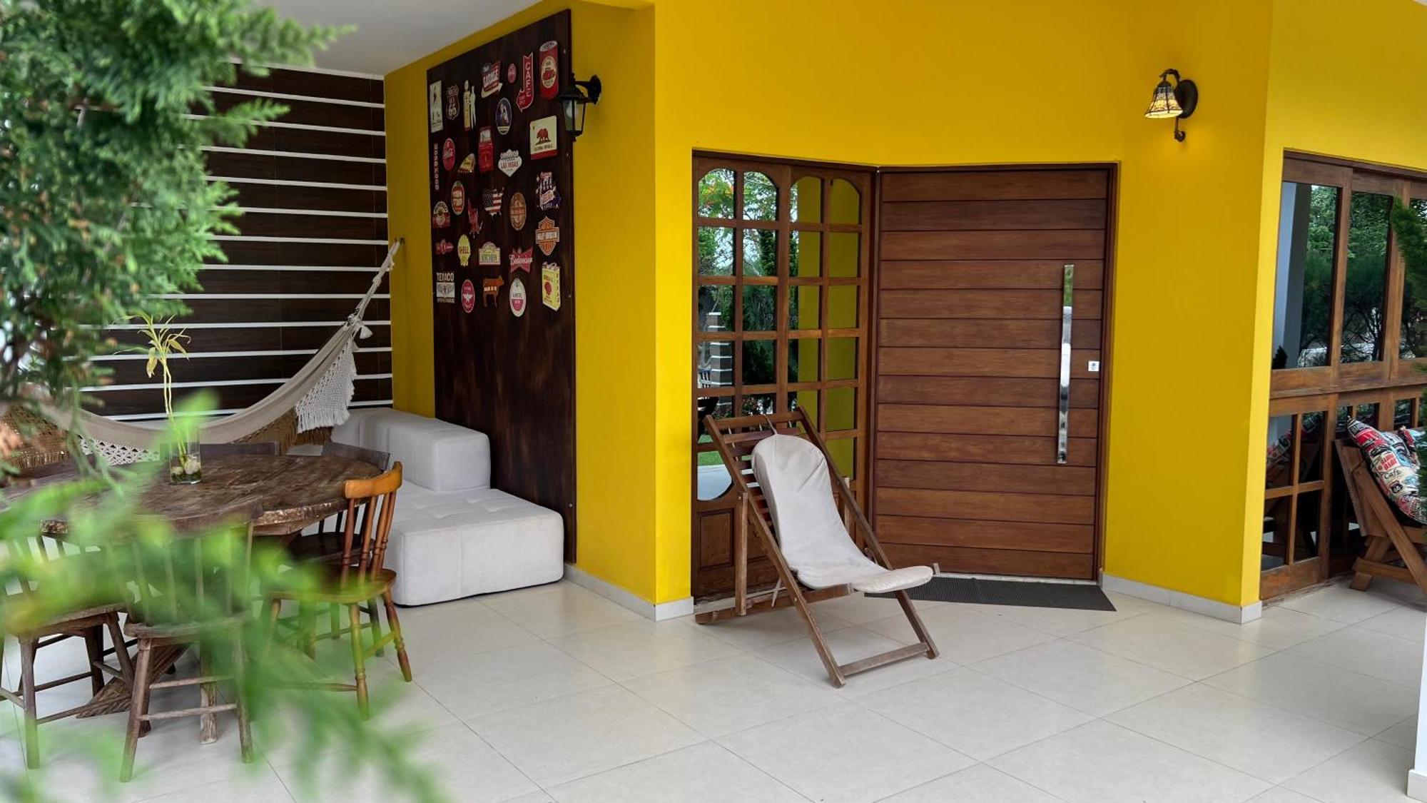 Casa Retro Chique Bananeiras - Cond Yes Banana Villa Buitenkant foto